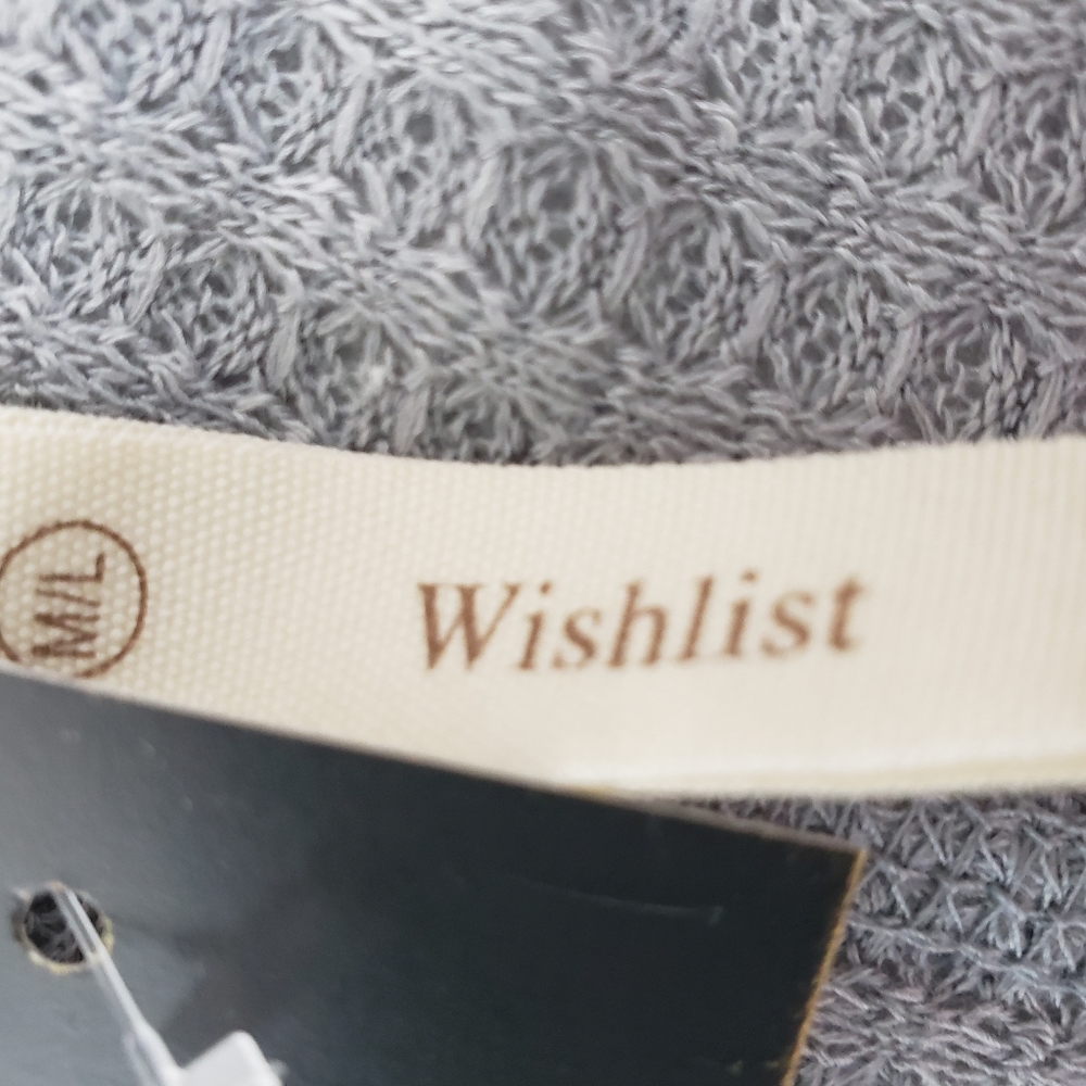 5 FOR $25 *SALE NWOT WISHLIST BUTTON UP WAFFLE SHIRT LIGHTWEIGHT - Picture 8 of 9